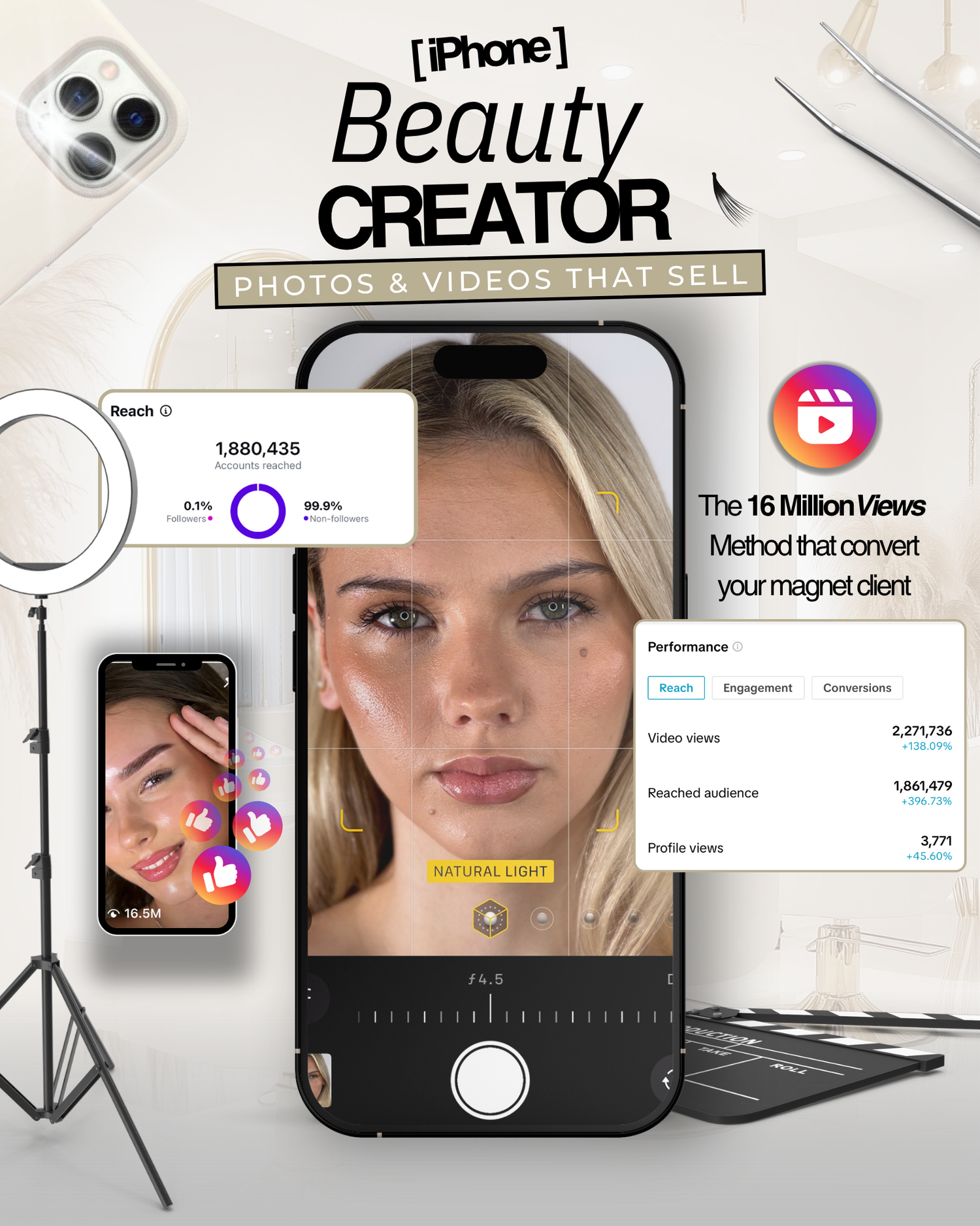 iPhone Beauty Creator™ — Photos & Videos That Attract Clients
