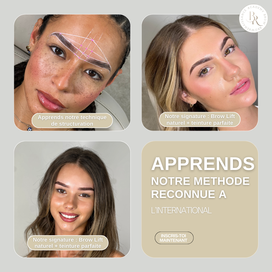 Formation Présentielle Brow Lift & Teinture Hybride — 27 Octobre à Paris - Brow Renaissance