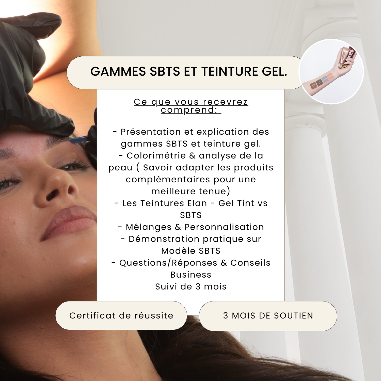 Masterclass en Directe Elan SBTS & Teintures Gel