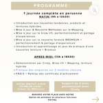 Formation Présentielle Brow Lift & Teinture Hybride — 27 Octobre à Paris - Brow Renaissance