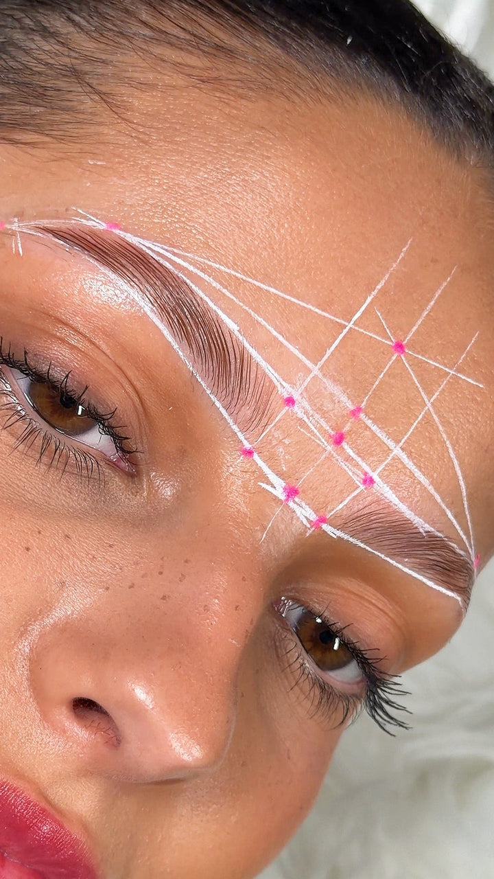 Create the right brow
