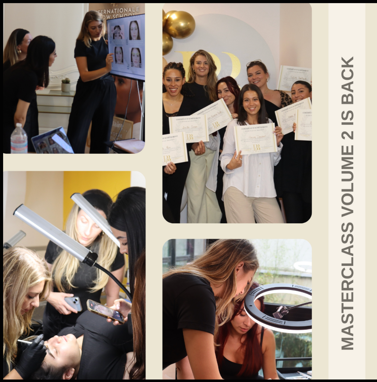 Formation Présentielle Brow Lift & Teinture Hybride — 27 Octobre à Paris - Brow Renaissance
