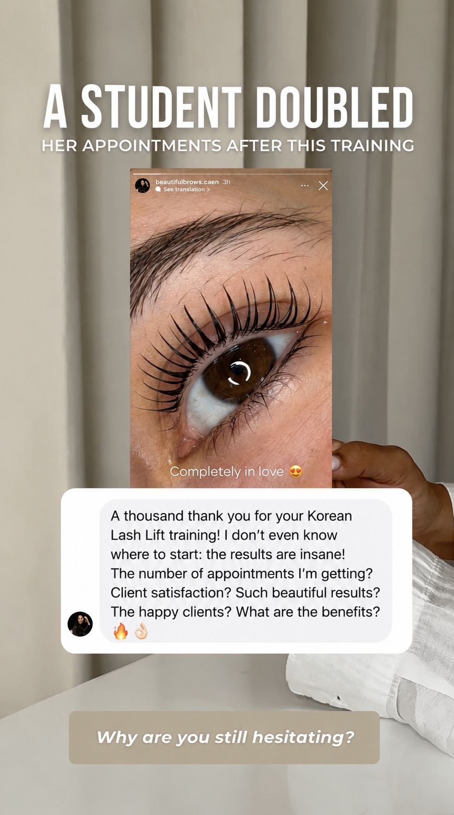 KOREAN LASH LIFT MASTERY COURSE