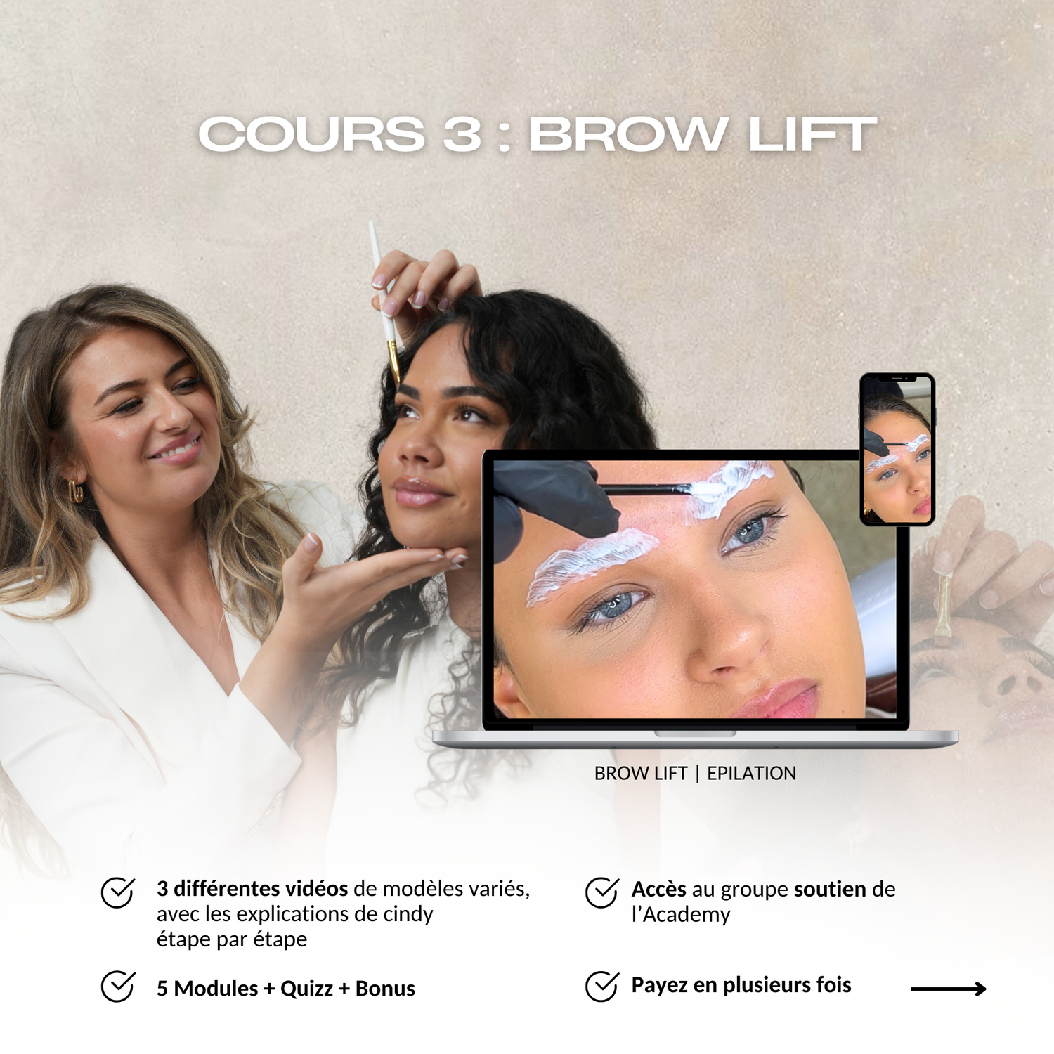 COURS 3: FORMATION BROW LIFT