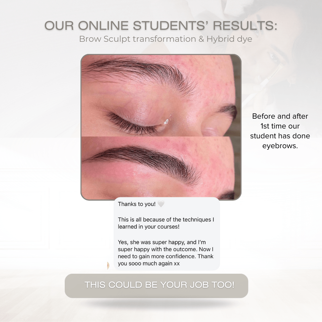 MASTERCLASS 1 : BROW SCULPT + HYBRIDE DYE